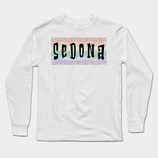 LGBTQ PATTERN AMERICA SEDONA Long Sleeve T-Shirt